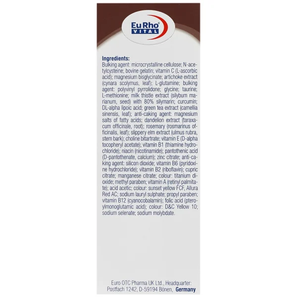 کپسول لیورویت یوروویتال 60 عددی - Image 3