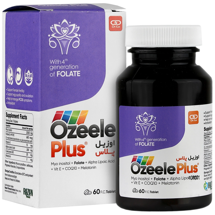 Ozeele Plus1 اوزیل پلاس دکتر گیل 60 عددی - Image 1