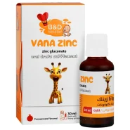 قطره وانا زینک 30 میلی لیتری وانا دارو گستر