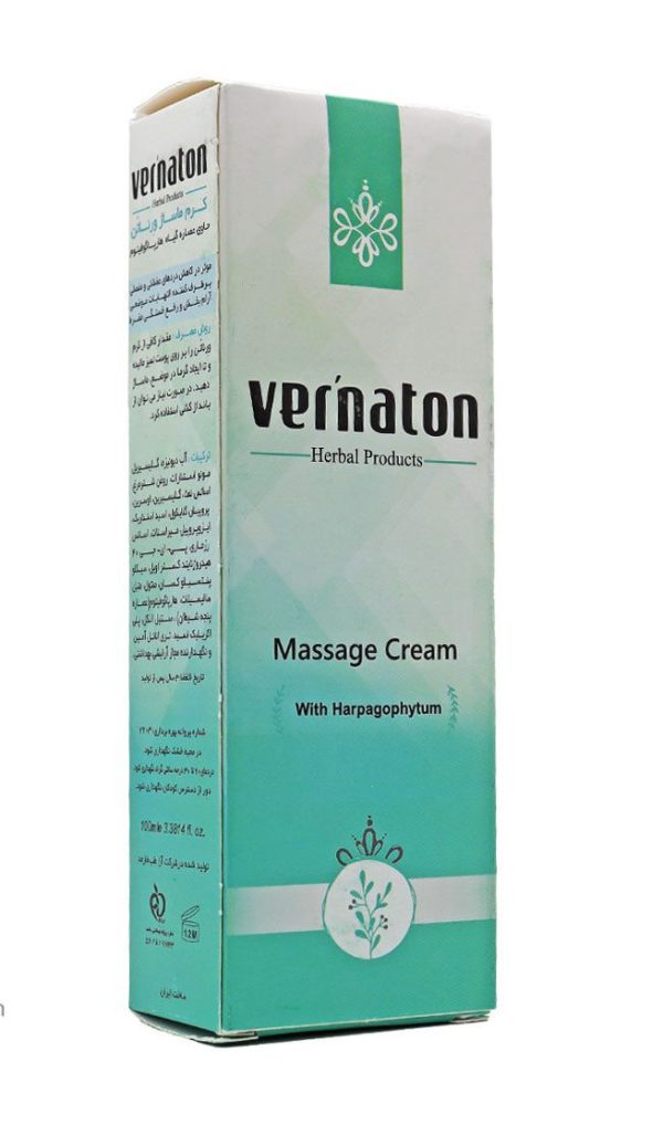 کرم ماساژ ورناتن ۱۰۰ میلی گرم - Image 2