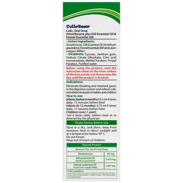 Colic Bear 30 ml