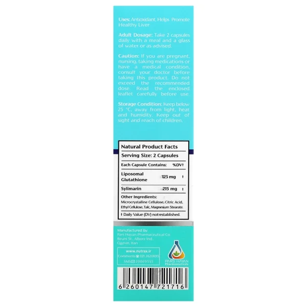 Nutrax Detox 30 Capsules
