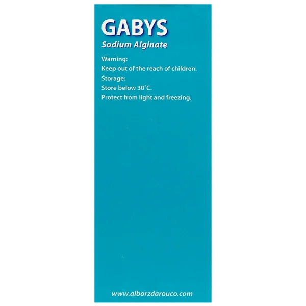 Gabys Sodium Alginate Syrup