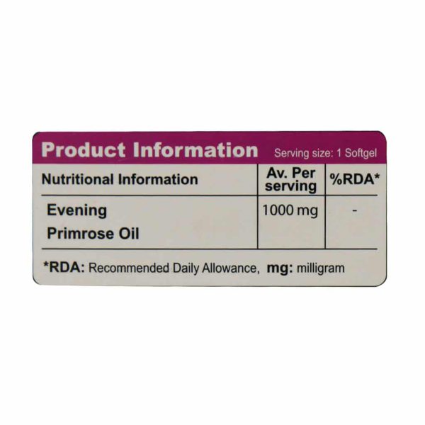 Vita Time Evening Primrose Oil 30 Softgels