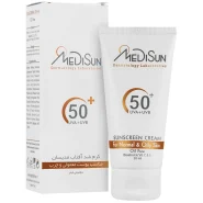 ضد آفتاب بی رنگ پوست معمولی و چرب SPF50