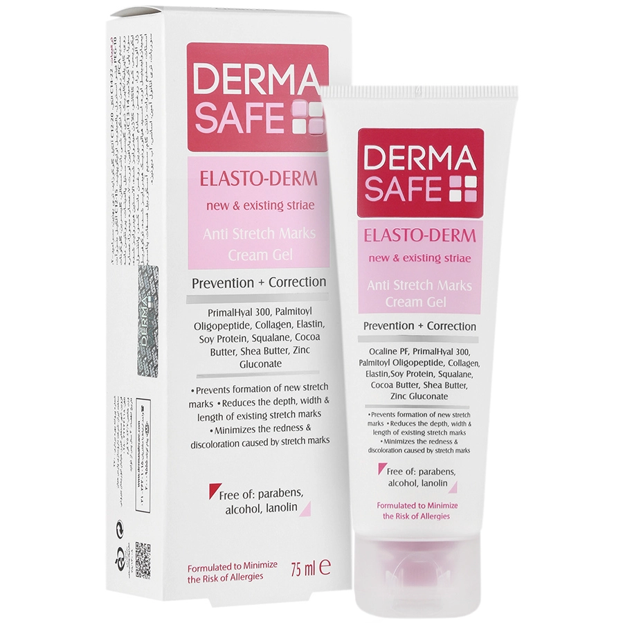 14222010030202431111 درماسیف کرم ژل ضد ترک بدن الاستودرم - Image 1