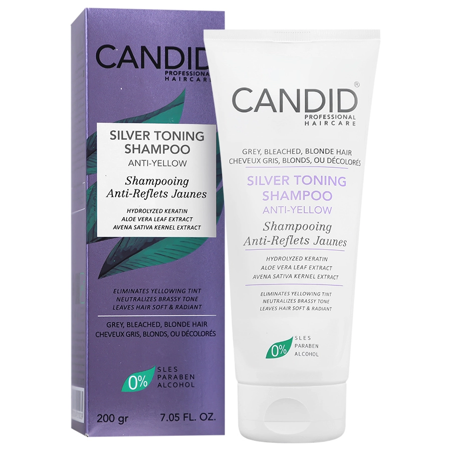165057328452025112311 شامپو ضد زردی کاندید 200 گرم - Image 1