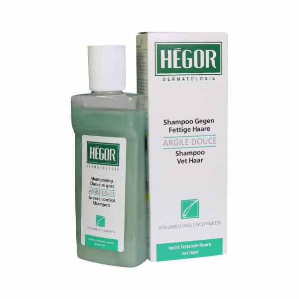 Hegor Argile Douce Grease Control Shampoo For Oily Hair 150ml