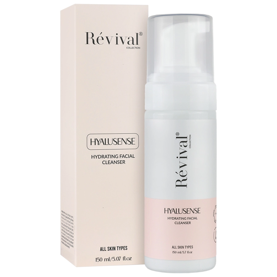 Hyalusense Hydrating Facial Cleanser Foam1 Revival Hydrating Facial Cleanser Foam For All Skin Type 150 ml