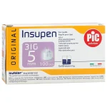 Pic Solution Insulin Pen Needle 5mm 100 pics