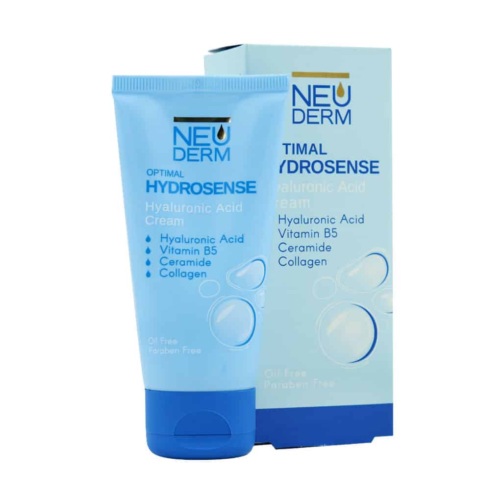 Neuderm-Optimal-Hydrosense-Oil-Free-Cream کرم مرطوب کننده فاقد چربی اپتیمال هیدروسنس نئودرم 50 میلی لیتر - Image 1