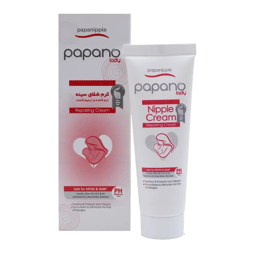 Papano-Nipple-Cream-1 کرم شقاق سینه پاپانو - Image 1