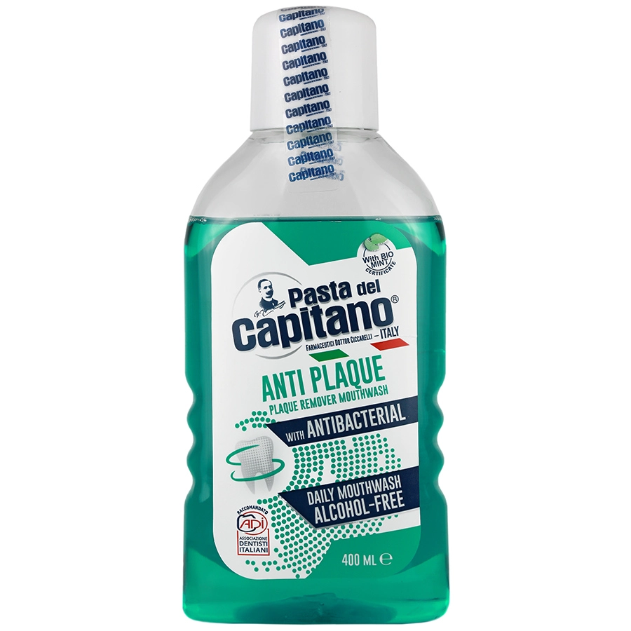 1244111465420243211 کاپیتانو دهان شویه ضد پلاک آنتی باکتریال - Image 1