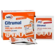 ساشه سیترومال 1000 میلی گرم با طعم پرتقال یوروویتال 14 عددی