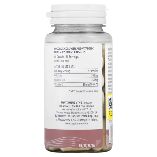 My Vitamins Coconut Collagen 60 Caps