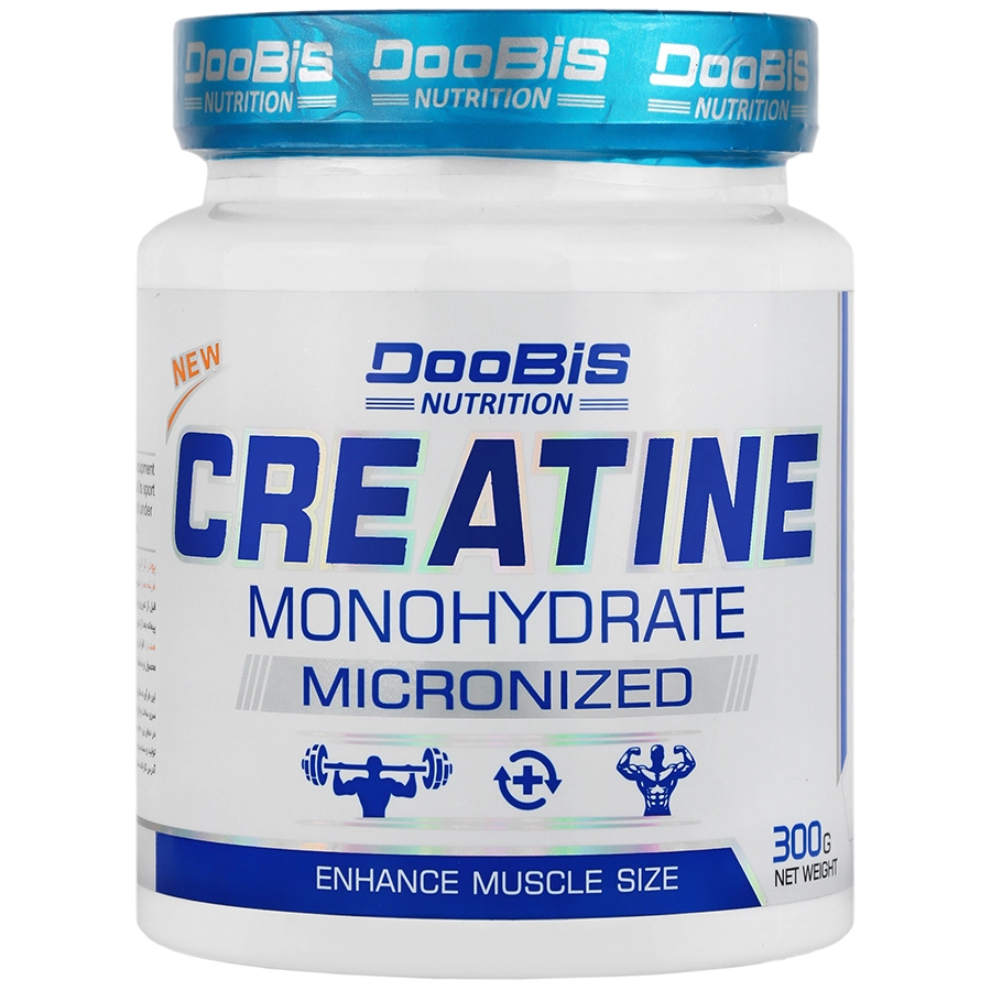 Doobis Creatine Monohydrate 300 g1 پودر کراتین مونوهیدرات دوبیس 300 گرم