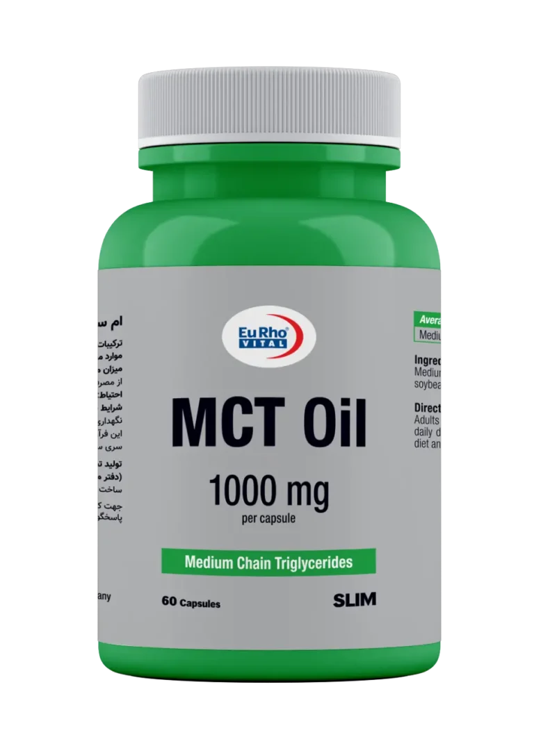 کپسول نرم ام سی تی اویل 1000 میلی گرم یوروویتال 60 عدد کپسول نرم ام سی تی اویل 1000 میلی گرم یوروویتال 60 عدد