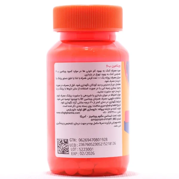 Magnum Vitamins Vitamin B6 30 Tablets