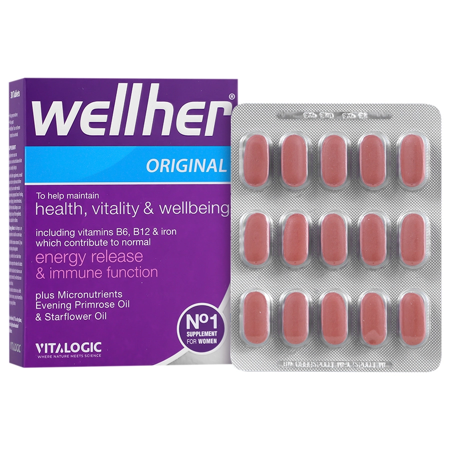 قرص ول هر اورجینال ویتالوژیک 30 عددی قرص ول هر اورجینال ویتالوژیک 30 عددی