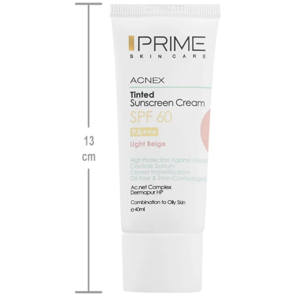 کرم ضد آفتاب رنگی SPF60