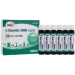 ویال خوراکی ال کارنیتین 3000 میلی گرم یوروویتال 6 عدد