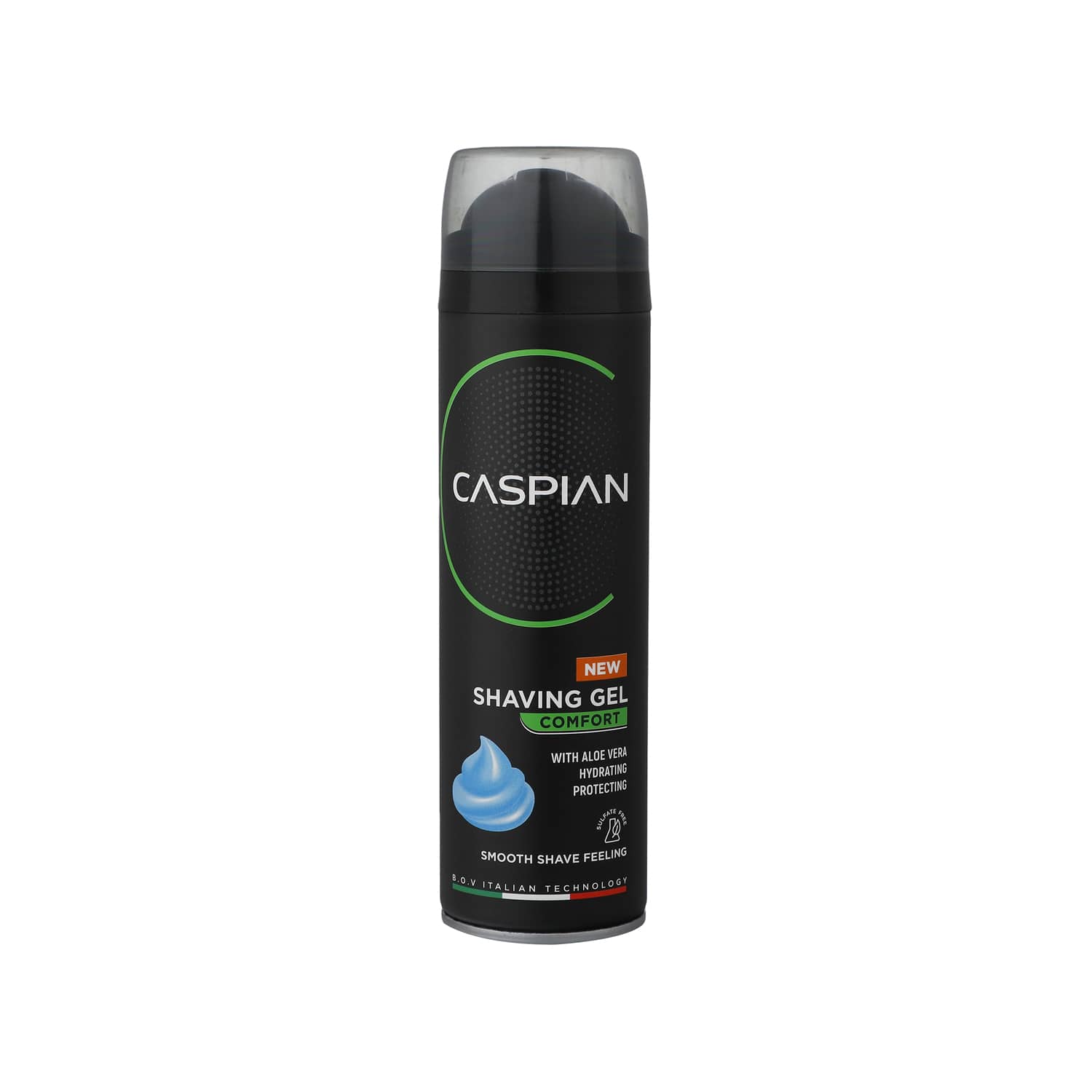 ژل اصلاح صورت کاسپین مدل Comfort حجم 200 میلی لیتر