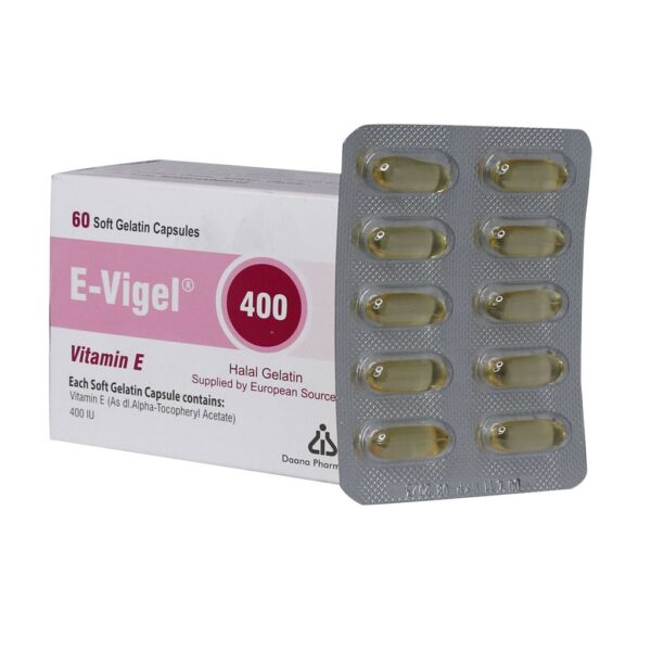کپسول ویتامین E 400 واحد ایویژل دانا فارما 60 عددی - Image 2